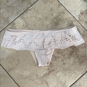 L*Space Cream Bikini Bottom